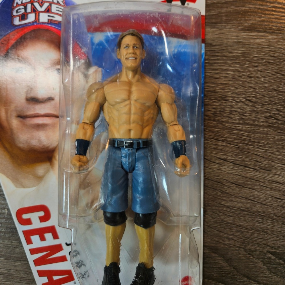 WWE Top Picks John Cena Action Figure Mattel 2020 Never Give Up Wrestling Toy - Picture 3 of 4